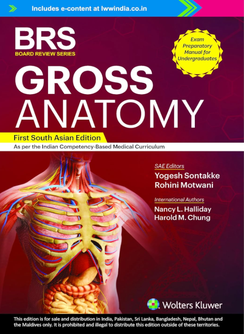 BRS GROSS ANATOMY (SAE) (PB 2023)
